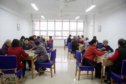 麻将比赛现场